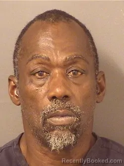 Mugshot of Irvin J Morgan booked in Palm Beach County, Florida on August 16, 2026