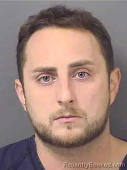 Mugshot of Matthew Stephen Sapia booked in Palm Beach County, Florida on August 16, 2026