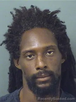 Mugshot of Andrew Edward Jr Higgs booked in Palm Beach County, Florida on August 16, 2026