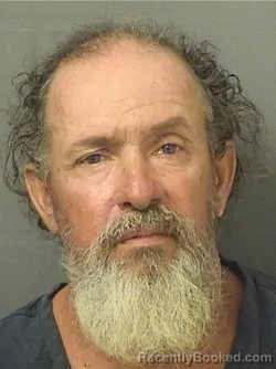 Mugshot of Ronnie Yanick booked in Palm Beach County, Florida on August 16, 2026