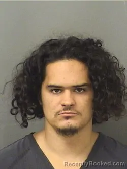 Mugshot of Oliver Guerrero booked in Palm Beach County, Florida on August 16, 2026