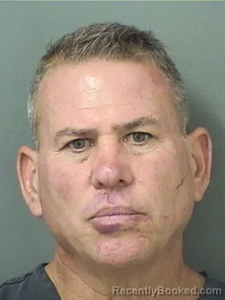 Mugshot of Carlos A Mayoz booked in Palm Beach County, Florida on August 16, 2026