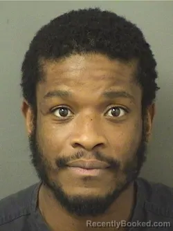 Mugshot of Davon Lester booked in Palm Beach County, Florida on August 16, 2026