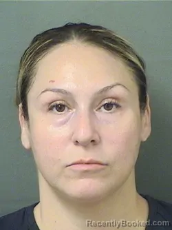 Mugshot of Jasmine Torres booked in Palm Beach County, Florida on August 17, 2026
