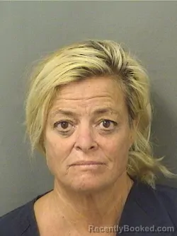 Mugshot of Patrcia Lynn Monaney booked in Palm Beach County, Florida on August 17, 2026