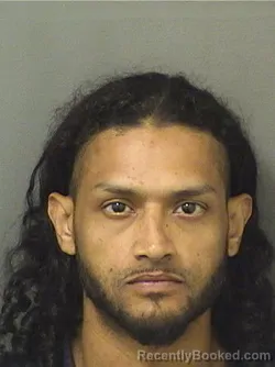 Mugshot of Noel Baez booked in Palm Beach County, Florida on August 17, 2026