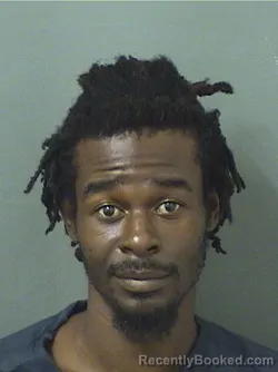Mugshot of Shlaphendey Saintlouis booked in Palm Beach County, Florida on August 17, 2026