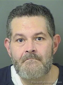 Mugshot of Robert Andrew Geller booked in Palm Beach County, Florida on August 17, 2026