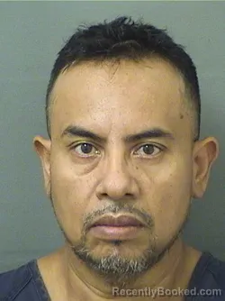 Mugshot of Aguilera Ezequiel booked in Palm Beach County, Florida on August 17, 2026