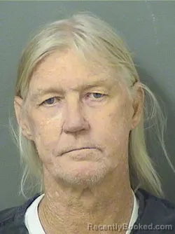 Mugshot of Wendell Ray Brown booked in Palm Beach County, Florida on August 17, 2026