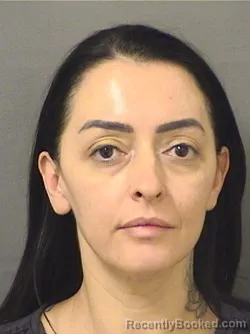 Mugshot of Ciara Marie Mcdaniel booked in Palm Beach County, Florida on August 17, 2026