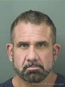 Mugshot of Thomas J Fiorini booked in Palm Beach County, Florida on August 17, 2026