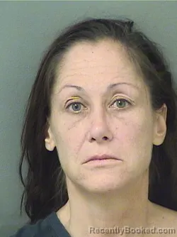 Mugshot of Erica Shain booked in Palm Beach County, Florida on August 17, 2026