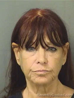 Mugshot of Angelina Maria Gaudino booked in Palm Beach County, Florida on August 17, 2026