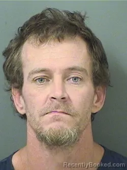 Mugshot of Joseph William Kennedy booked in Palm Beach County, Florida on August 17, 2026
