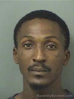 Mugshot of Caleb Elijah Grier booked in Palm Beach County, Florida on August 17, 2026