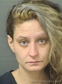 Mugshot of Virginia Margaret Derrico booked in Palm Beach County, Florida on August 18, 2026