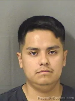 Mugshot of Omar Rosales booked in Palm Beach County, Florida on August 18, 2026