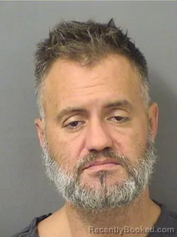 Mugshot of Ryan William Weitzel booked in Palm Beach County, Florida on August 18, 2026