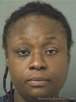 Mugshot of Candace Tocarraki Henry booked in Palm Beach County, Florida on August 18, 2026