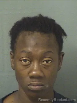 Mugshot of Sade Davis booked in Palm Beach County, Florida on August 18, 2026