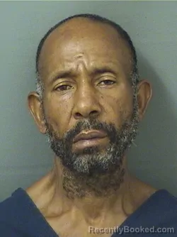 Mugshot of Terrill J Mccallum booked in Palm Beach County, Florida on August 18, 2026