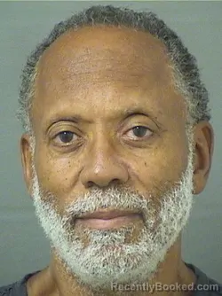 Mugshot of Troy Orsel Mcghee booked in Palm Beach County, Florida on August 18, 2026