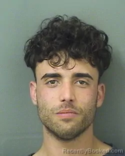 Mugshot of Jonathan Morales booked in Palm Beach County, Florida on August 18, 2026