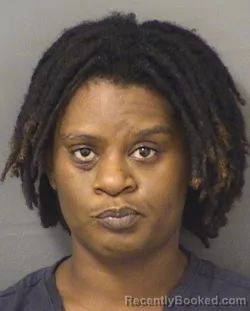 Mugshot of Weldylaure Innocent booked in Palm Beach County, Florida on August 18, 2026