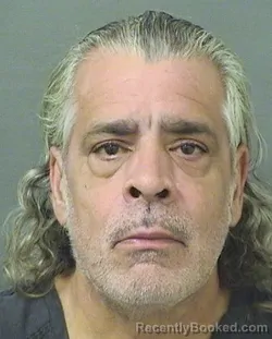 Mugshot of David Martinez booked in Palm Beach County, Florida on August 18, 2026