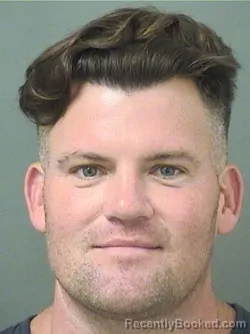 Mugshot of Talbot Keating Sutter booked in Palm Beach County, Florida on August 18, 2026