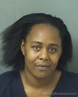 Mugshot of Dynesha Shantae Bonner booked in Palm Beach County, Florida on August 18, 2026