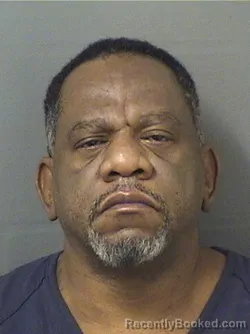 Mugshot of Anthony L King booked in Palm Beach County, Florida on August 19, 2026