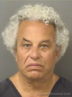 Mugshot of Bernard Donald Dayan booked in Palm Beach County, Florida on August 19, 2026