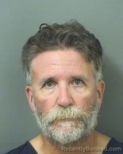 Mugshot of Scott Gerald Levine booked in Palm Beach County, Florida on August 19, 2026