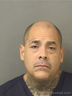 Mugshot of Joseph Montalvo Molina booked in Palm Beach County, Florida on August 19, 2026