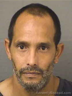 Mugshot of Yoimir Pavon Gonzalez booked in Palm Beach County, Florida on August 19, 2026