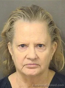 Mugshot of Julie Kay Freidman booked in Palm Beach County, Florida on August 19, 2026