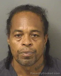 Mugshot of Andre Allicock booked in Palm Beach County, Florida on August 19, 2026