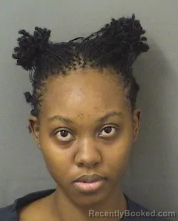 Mugshot of Willshaye Leann Davis booked in Palm Beach County, Florida on August 19, 2026