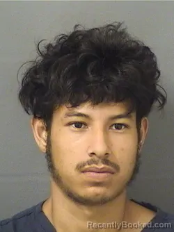 Mugshot of Jose Miguel Medinarivera booked in Palm Beach County, Florida on August 21, 2026