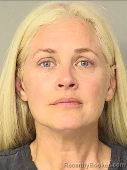 Mugshot of Jennifer Bear booked in Palm Beach County, Florida on August 21, 2026