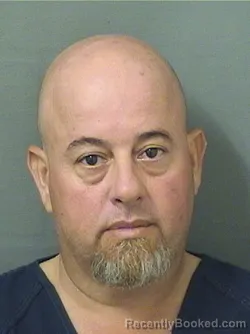 Mugshot of Cesar Alberto Luna booked in Palm Beach County, Florida on August 21, 2026