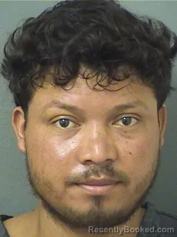 Mugshot of Oscar Omar Ruizcardona booked in Palm Beach County, Florida on August 21, 2026