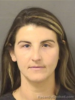 Mugshot of Joele Peri Wargo booked in Palm Beach County, Florida on August 21, 2026