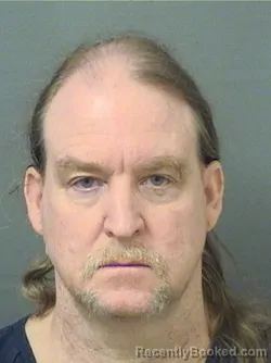 Mugshot of Glenn Josef Goodwin booked in Palm Beach County, Florida on August 21, 2026