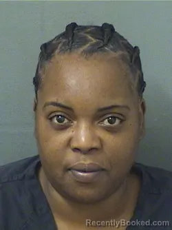 Mugshot of Clararissa White booked in Palm Beach County, Florida on August 21, 2026