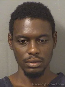 Mugshot of Marcus Antoine Watson booked in Palm Beach County, Florida on August 21, 2026