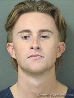 Mugshot of Boden Fisk Osler booked in Palm Beach County, Florida on August 21, 2026