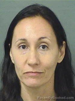 Mugshot of September Irvin booked in Palm Beach County, Florida on August 21, 2026
